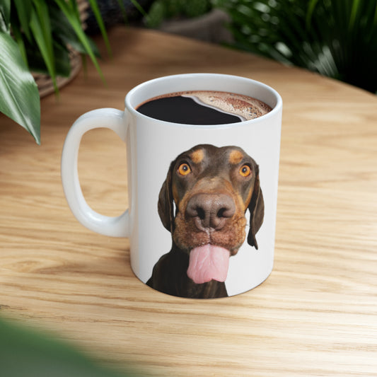 Ceramic Mug 11oz dog.402a