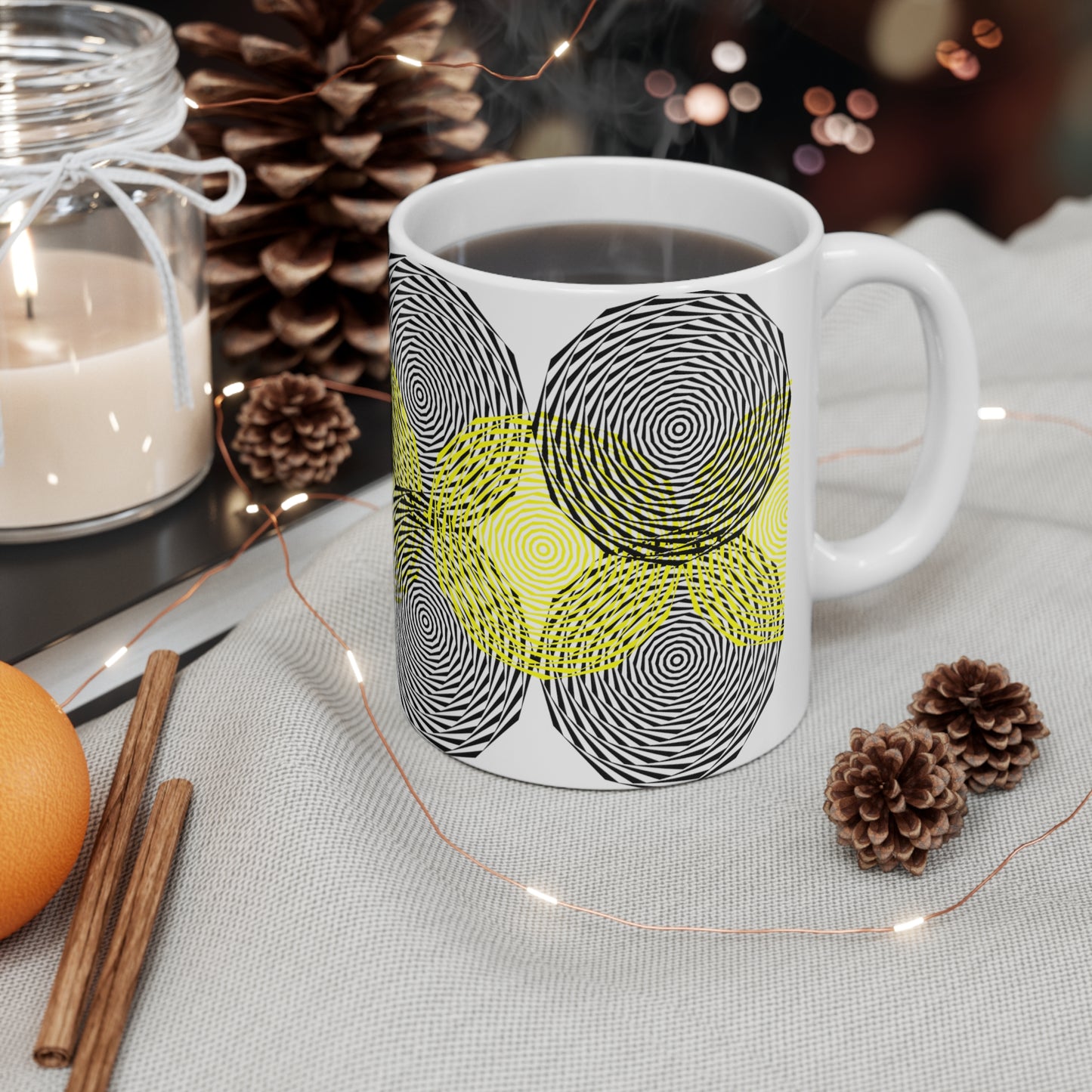 "Spirally Yours" Ceramic Mug 11oz Q10099