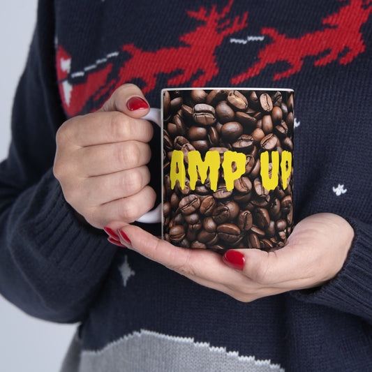 "Amp Up" Ceramic Mug 11oz A58732