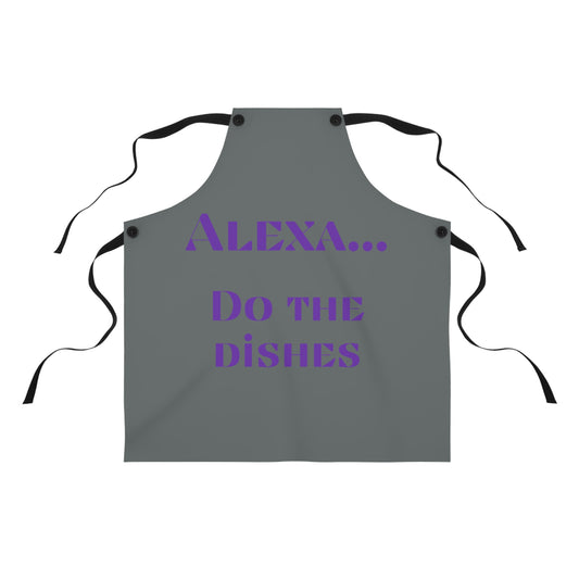 "Alexa... Do the dishes" Apron A521pg