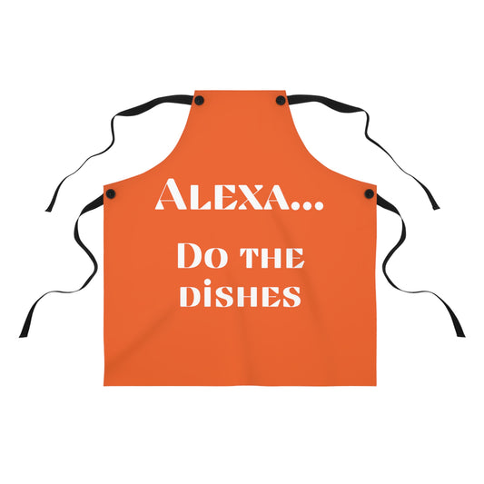 "Alexa... Do the dishes" Apron A426wo