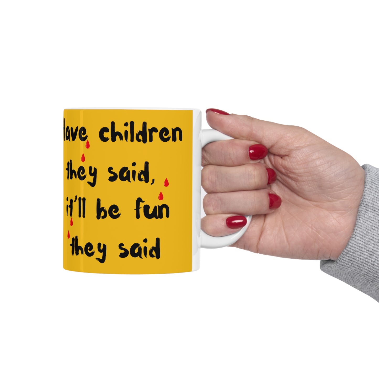 "Have Children - They're Fun" Ceramic Mug 11oz H19950