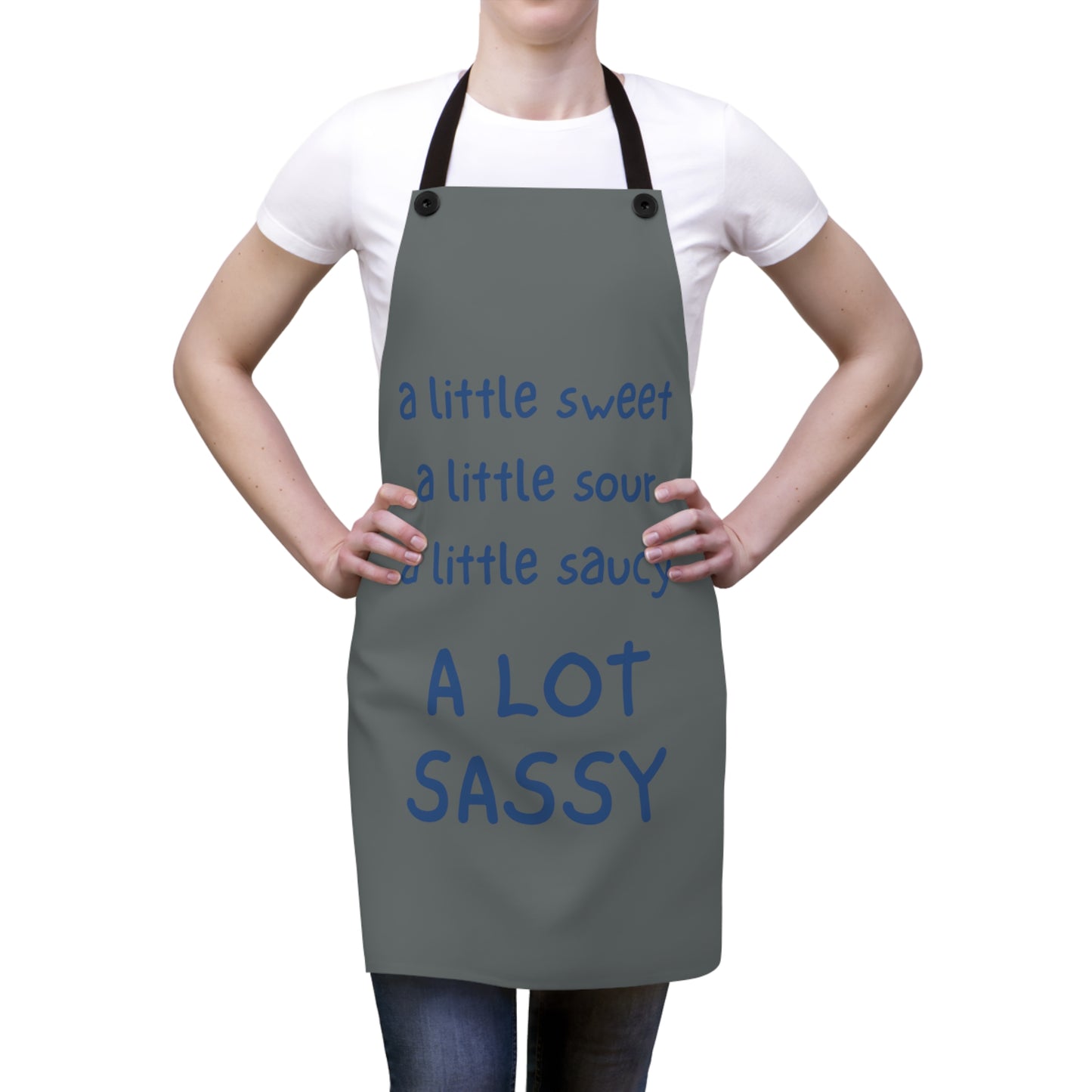 "A Lot Sassy" Apron 4S335sbdg