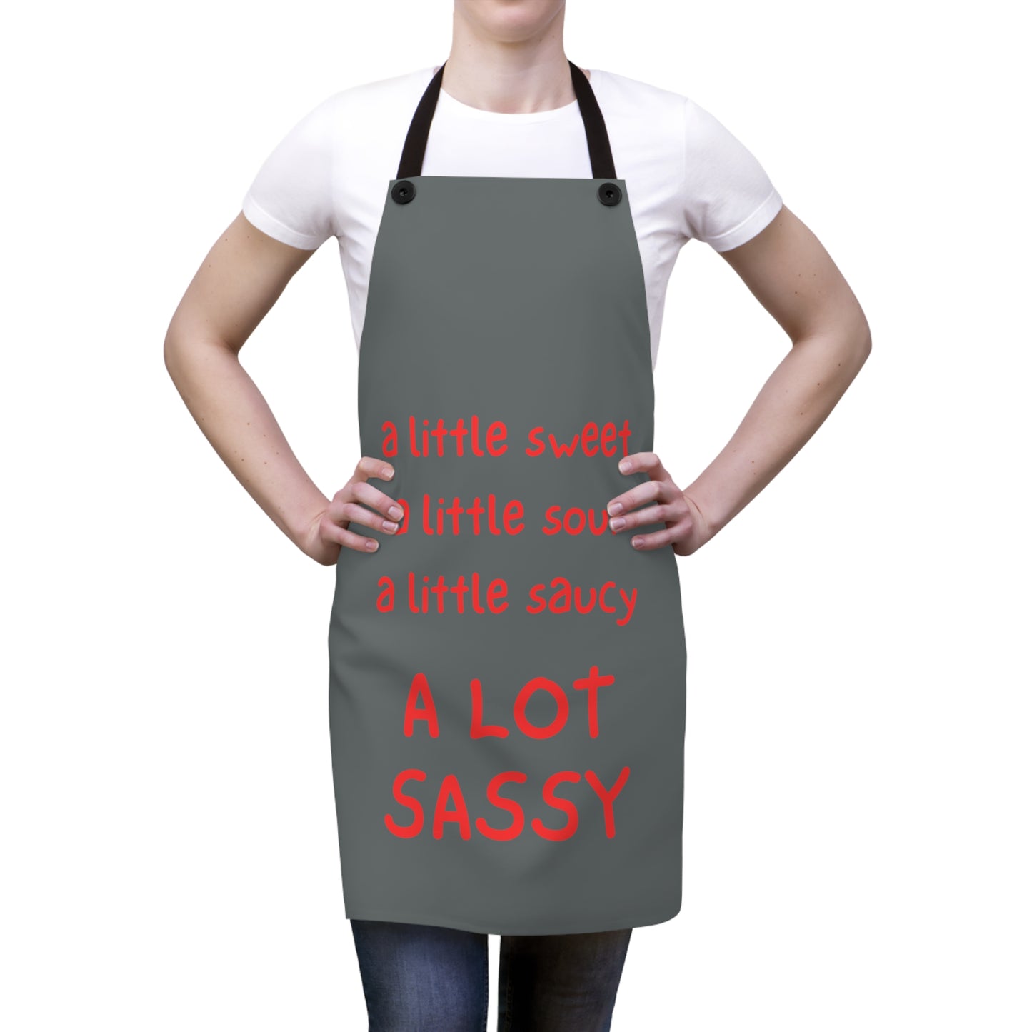 "A Lot Sassy" Apron 4S658rgd