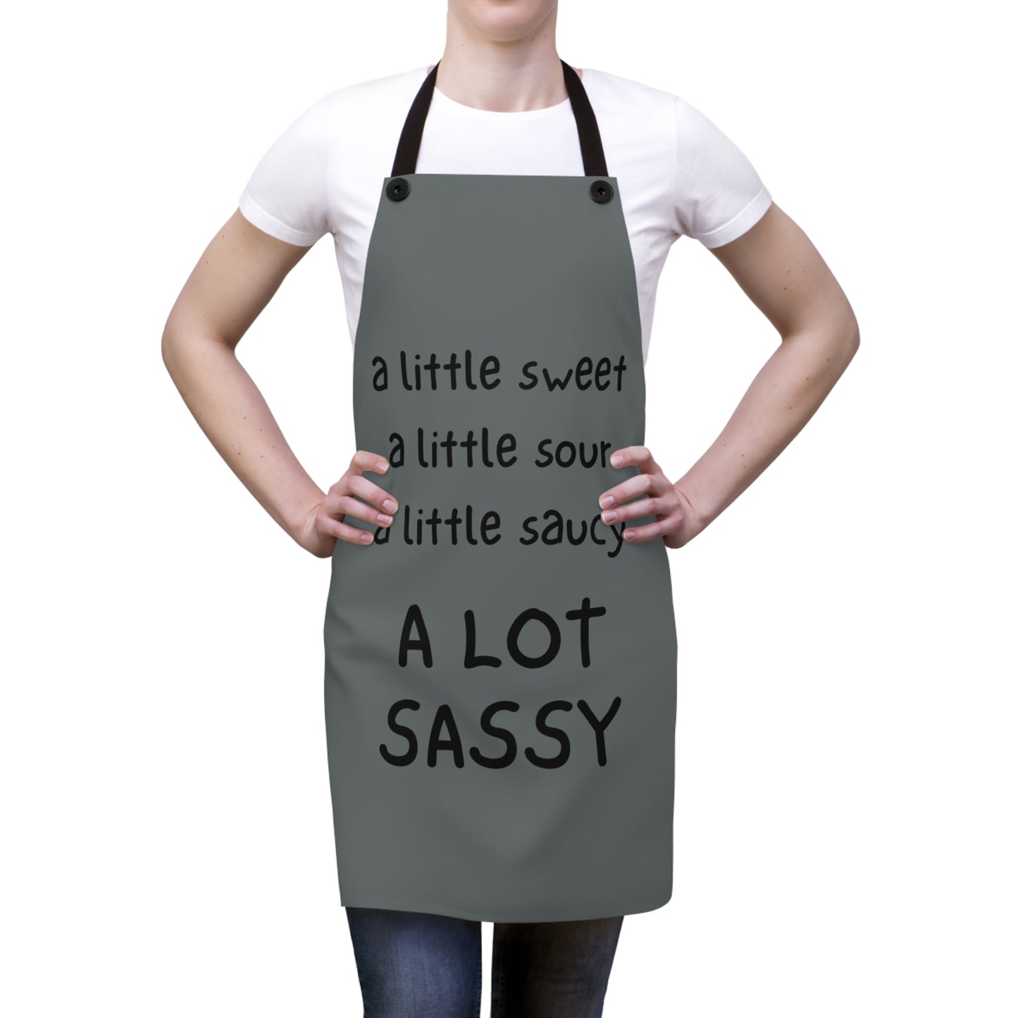 "A Lot Sassy" Apron 4S704bdg