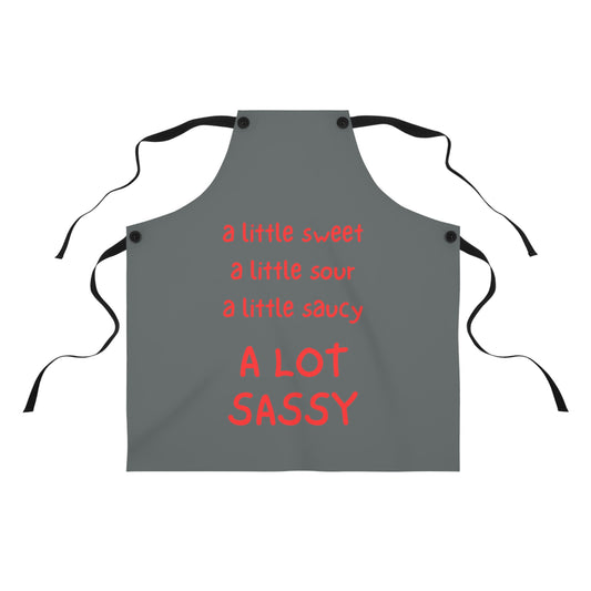 "A Lot Sassy" Apron 4S658rgd