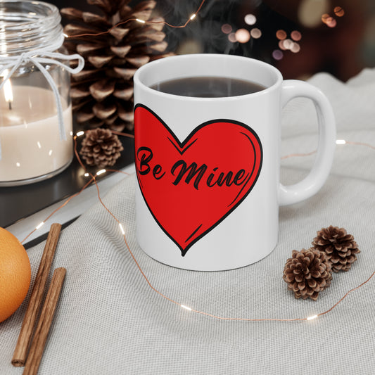 "Be Mine" Ceramic Mug 11oz VAL099