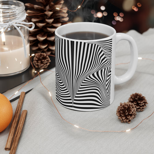 "Zebra Stripes 2" Ceramic Mug 11oz Q91735