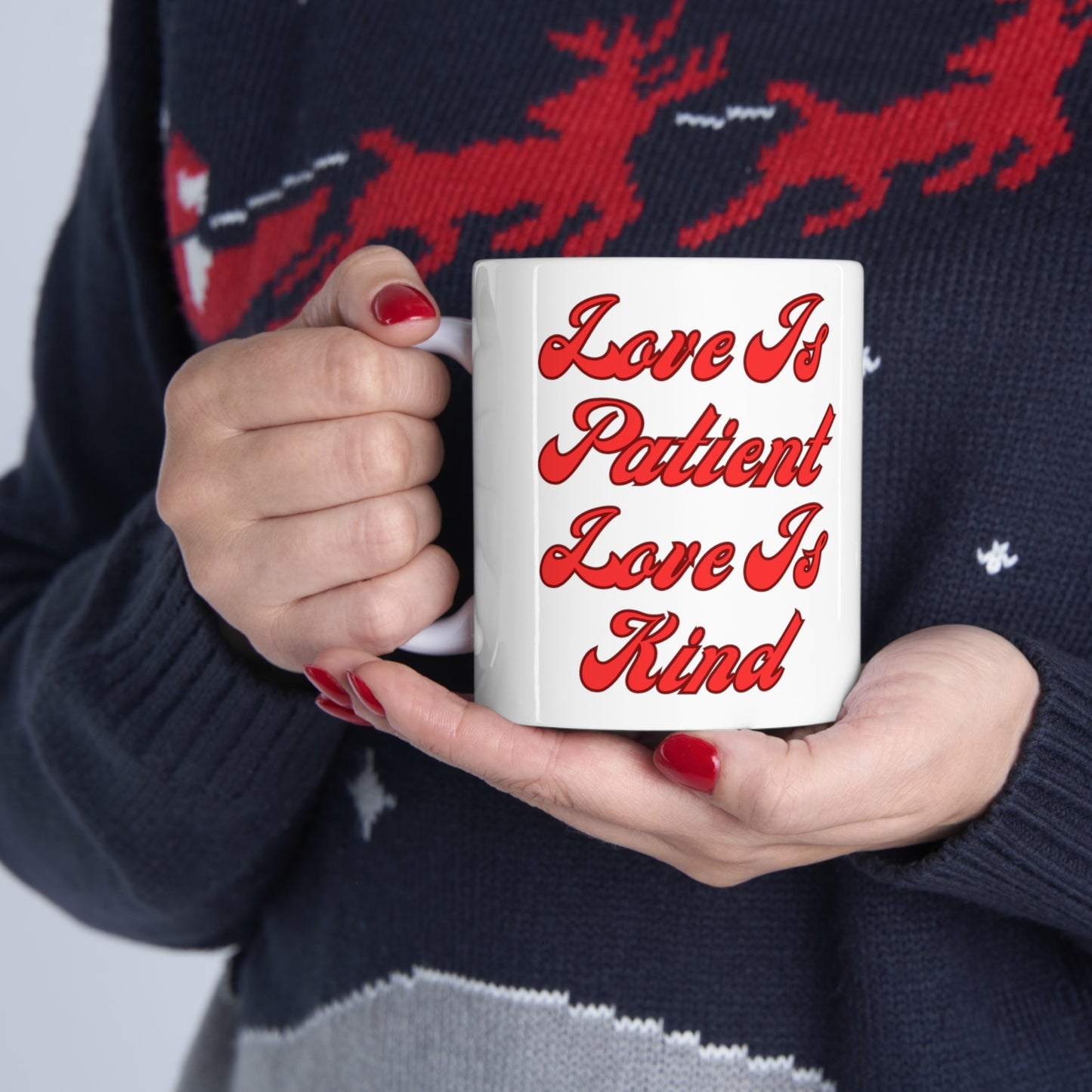 "Love Is Patient" Ceramic Mug 11oz L65712