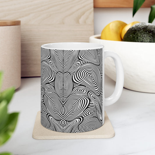 "Kidney Blobs" Ceramic Mug 11oz V22120