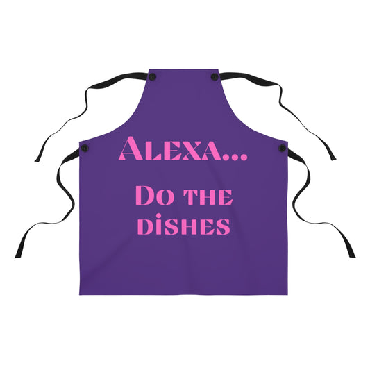 "Alexa... Do the dishes" Apron A626pp