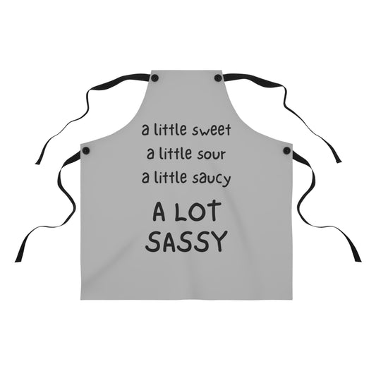 "A Lot Sassy" Apron 4S703blg