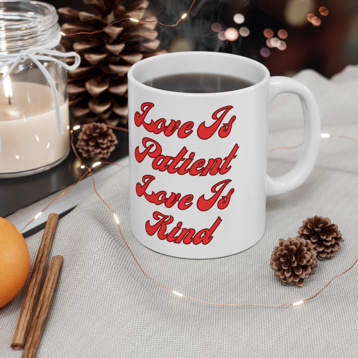 "Love Is Patient" Ceramic Mug 11oz L65712