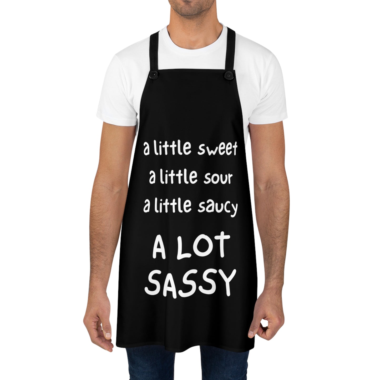 "A Lot Sassy" Apron 4S102wb