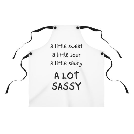 "A Lot Sassy" Apron 4S701bw