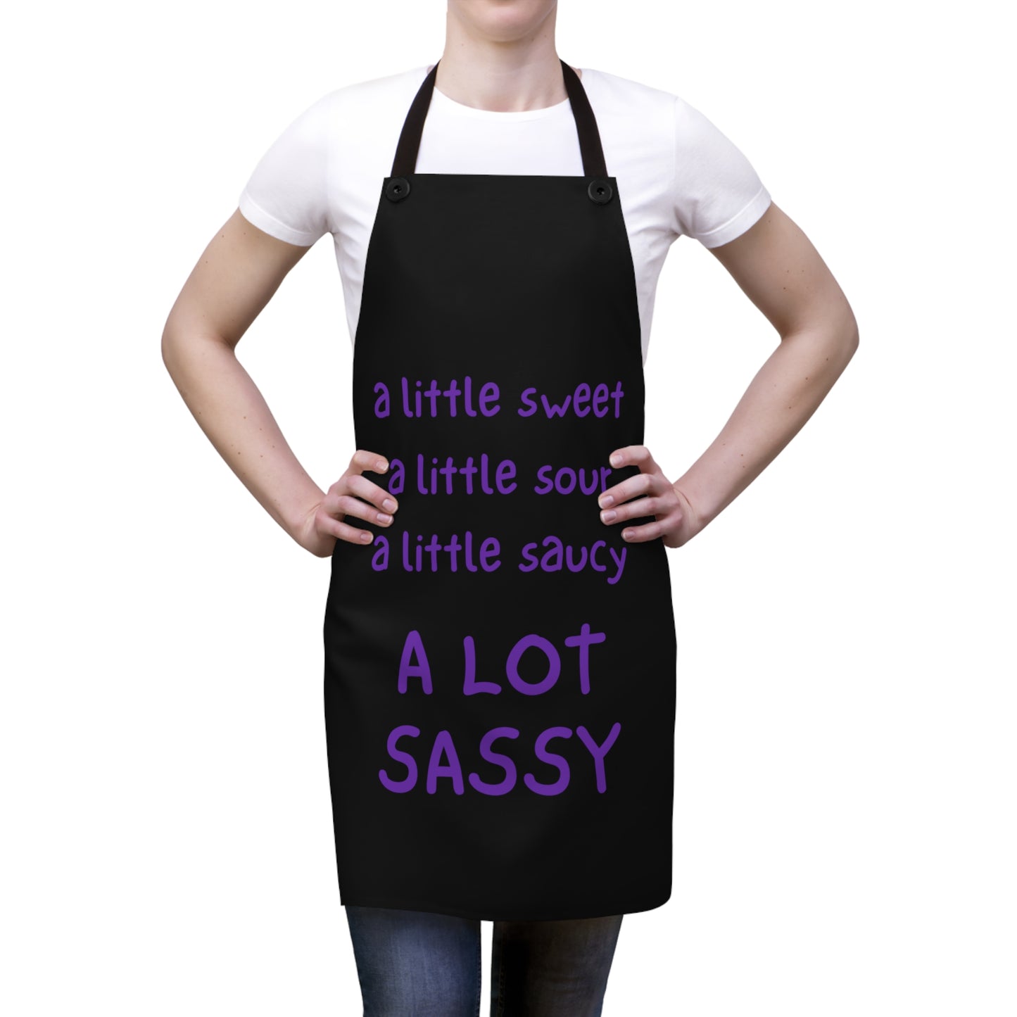 "A Lot Sassy" Apron 4S207ppb