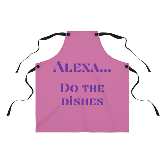 "Alexa... Do the dishes" Apron A522plp