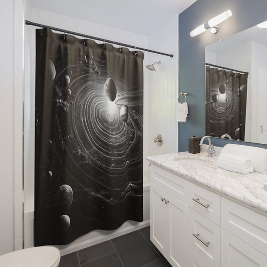 Solar System Shower Curtain SSSC.001v1