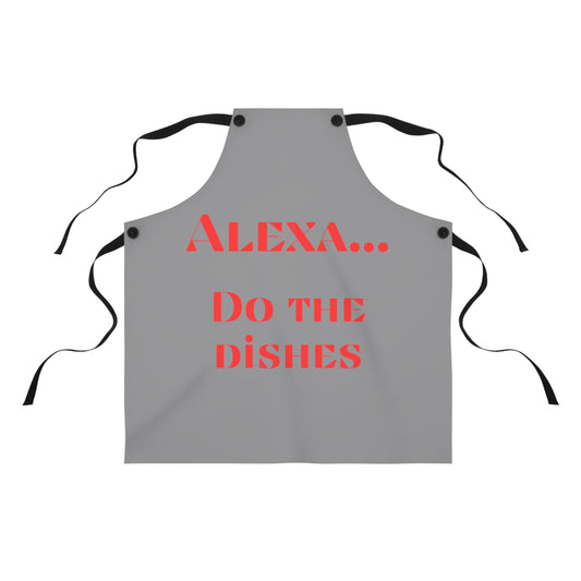 "Alexa... Do the dishes" Apron A721rg