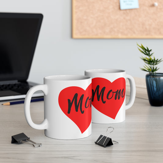 "Mom" Ceramic Mug 11oz VAL381