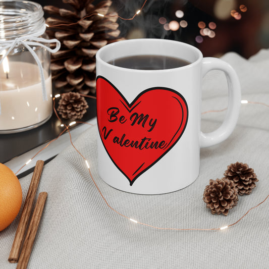 "Be My Valentine" Ceramic Mug 11oz VAL951