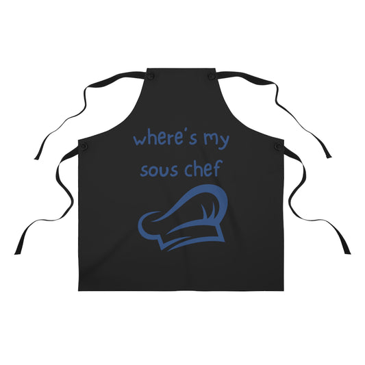 "where's my sous chef" Apron W699bb