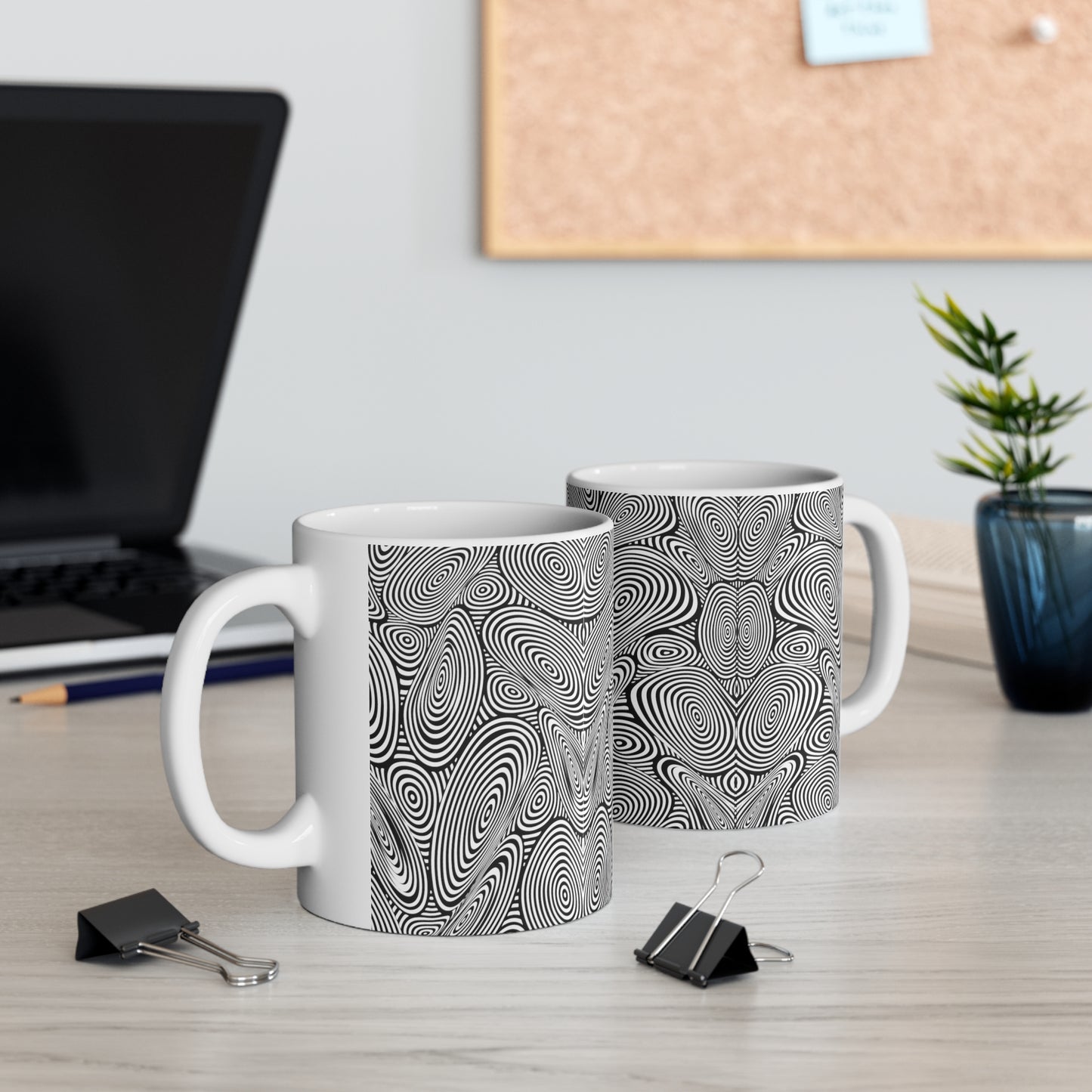 "Kidney Blobs" Ceramic Mug 11oz V22120