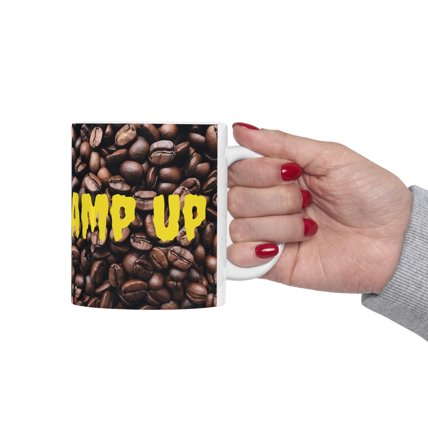 "Amp Up" Ceramic Mug 11oz A58732