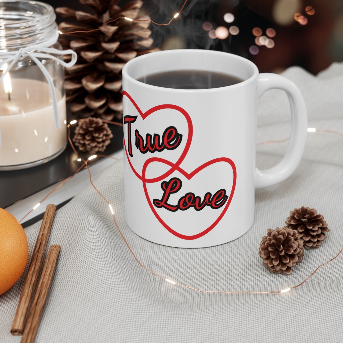 "True Love" Ceramic Mug 11oz VAL684