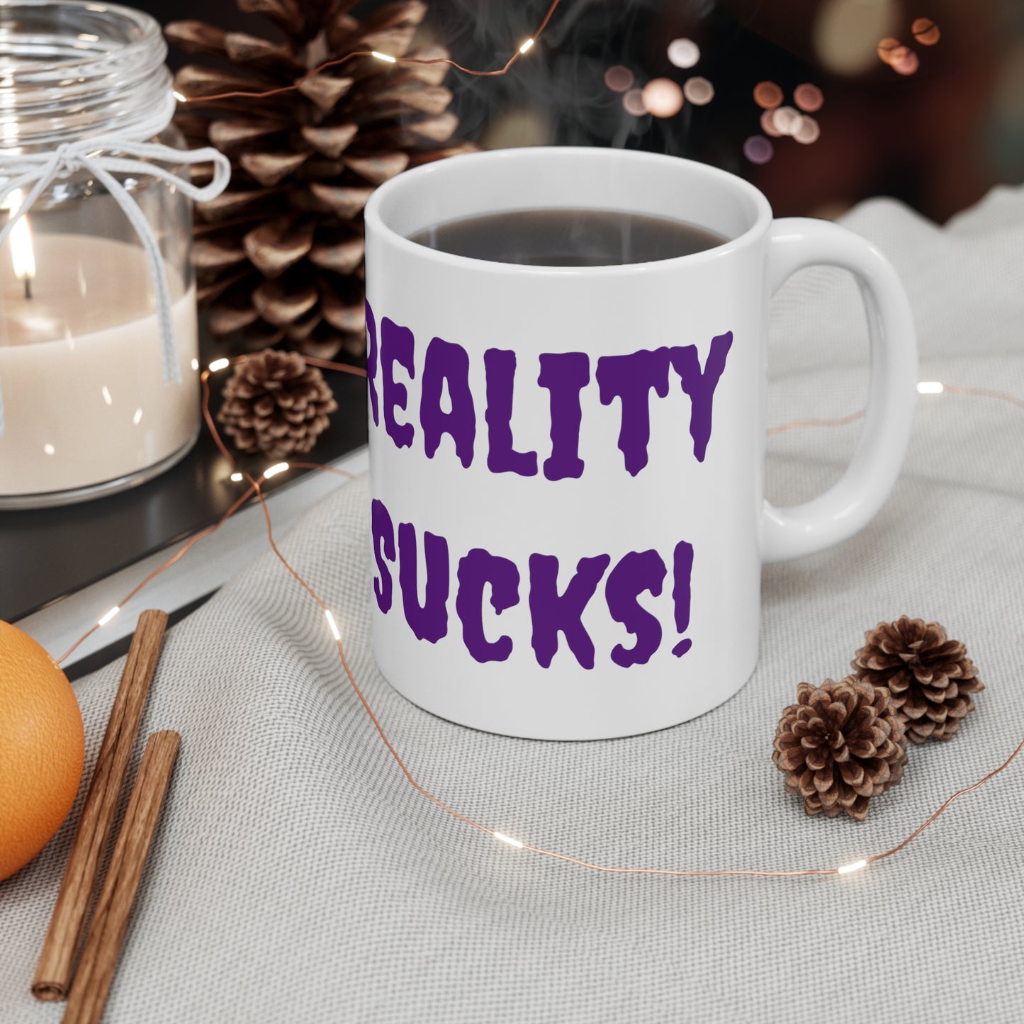 Reality Ceramic Mug 11oz R54662