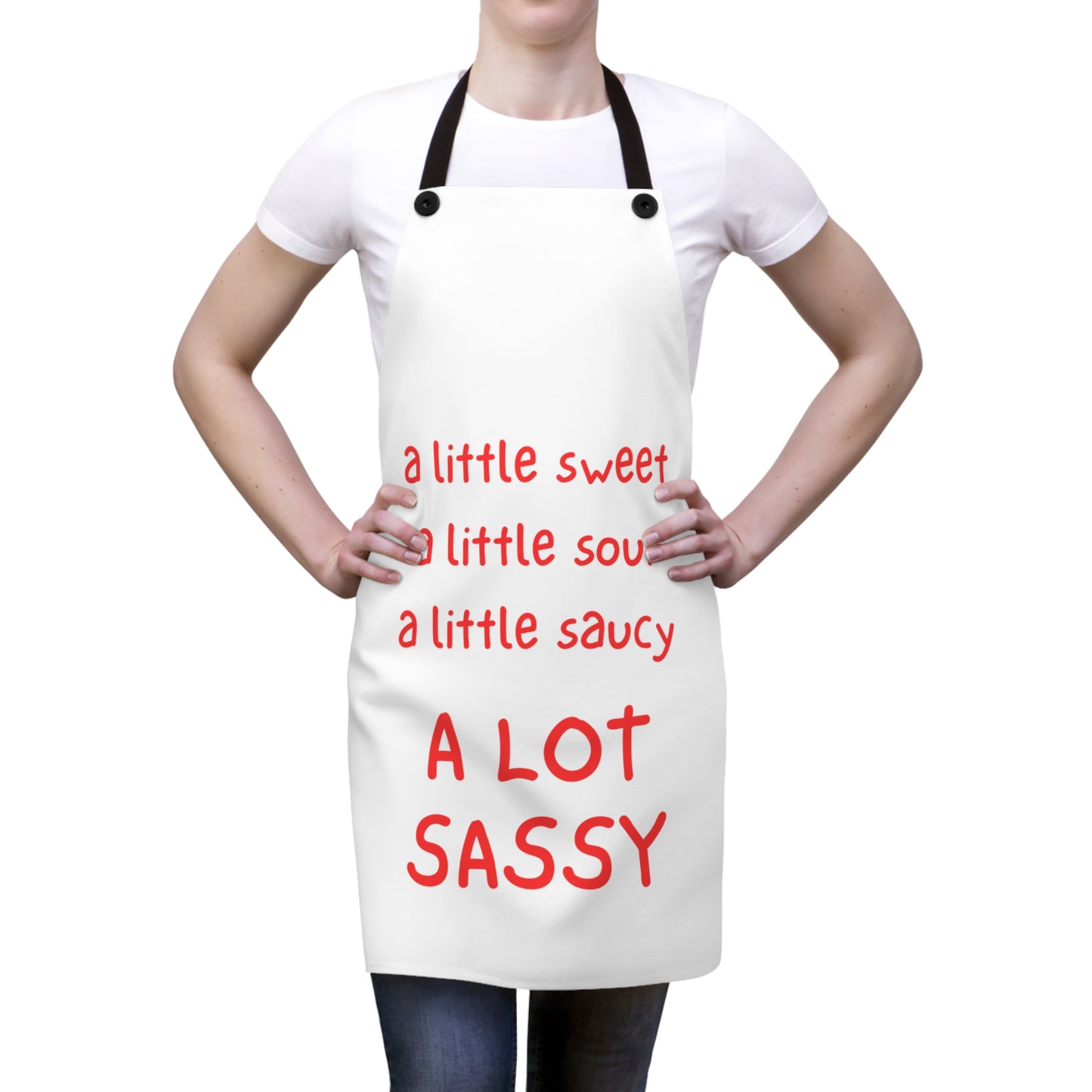 "A Lot Sassy" Apron 4S656rw