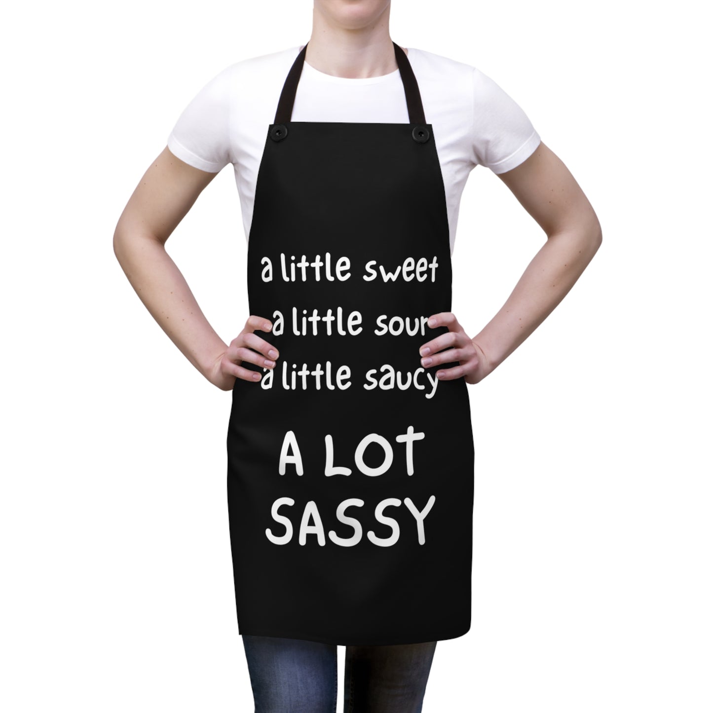 "A Lot Sassy" Apron 4S102wb