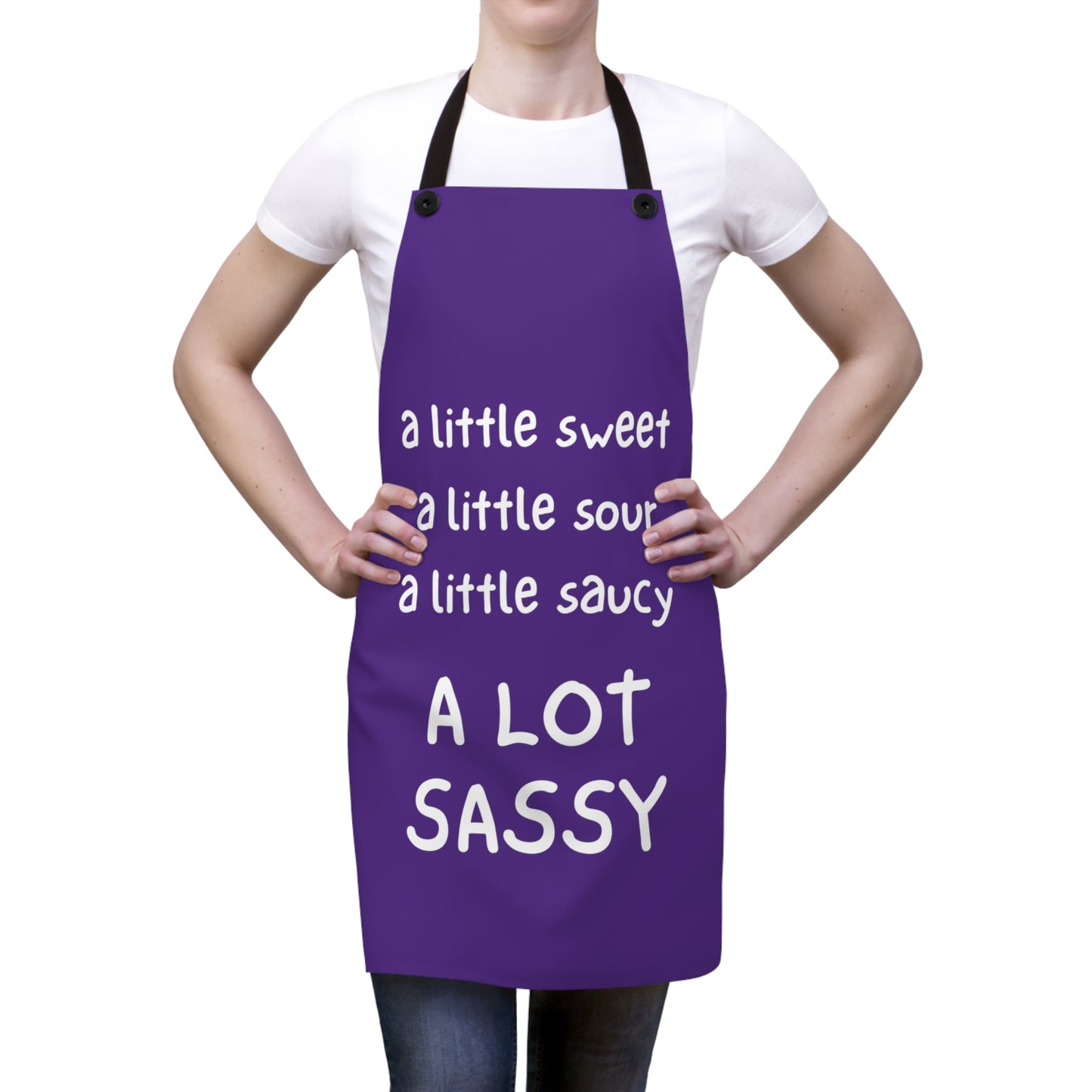 "A Lot Sassy" Apron 4S101wppl